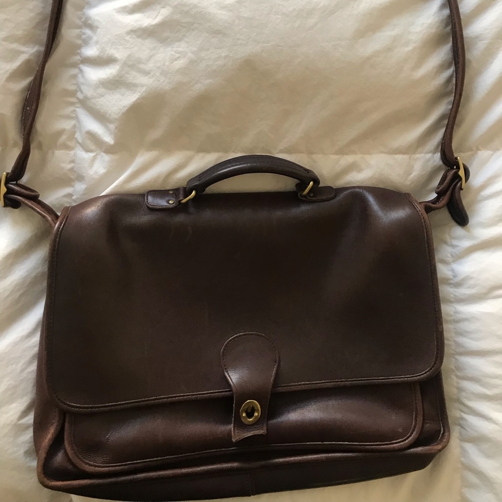 Vintage coach briefcase.